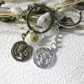 Zinc Alloy Pharaoh Keychain Egyptian Style Bag Charm Gift view 3