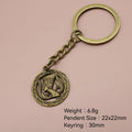 Zinc Alloy Pharaoh Keychain Egyptian Style Bag Charm Gift view 2