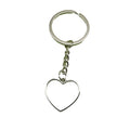 Metal Heart Keychain Bag Charm view 5