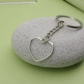 Metal Heart Keychain Bag Charm view 4