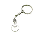 Zinc Alloy Light Bulb Keychain Creative Bag Charm Gift view 5