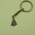 Metal Christmas Tree Keychain Gift view 6