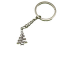 Metal Christmas Tree Keychain Gift view 5