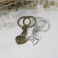 Zinc Alloy Heart I Love You Keychain Romantic Gift view 3