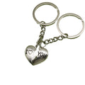 Zinc Alloy Heart I Love You Keychain Romantic Gift view 5