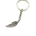 Zinc Alloy Wing Feather Keychain For Bag Charm Gift view 5
