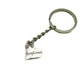 Metal Heart Letter Keychain Bag Charm Gift view 5