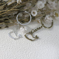 Metal Whale Keychain Bag Charm view 3