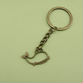 Metal Whale Keychain Bag Charm view 6
