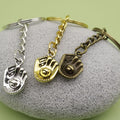 Metal Baseball Glove Keychain Sports Gift Key Ring view 4