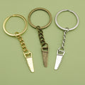Metal Saw Keychain Key Ring view 1