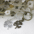 Metal Tree Keychain Simple Bag Charm Gift view 3