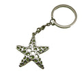 Zinc Alloy Simple Starfish Keychain Bag Charm Gift view 5