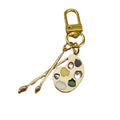 Enamel Paint Palette Keychain Bag Charm Gift view 5