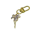 Zinc Alloy Enamel Flower Keychain Bag Charm Gift Key Ring view 5