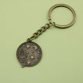Metal Star Moon Rocket Keychain For Space Gift Bag Charm view 6