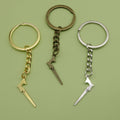Zinc Alloy Saw Keychain Key Ring Tool view 1