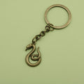 Metal Snake Keychain Bag Charm Key Ring Gift view 6