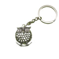Zinc Alloy Simple Owl Keychain Bag Charm Gift view 5