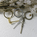 Metal Screwdriver Keychain Bag Charm view 3