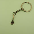 Metal Mini Broom Keychain Novelty Bag Charm Gift view 6