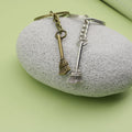 Metal Mini Broom Keychain Novelty Bag Charm Gift view 4