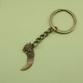 Metal Dragon Tooth Keychain Bag Charm view 6