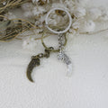 Metal Dragon Tooth Keychain Bag Charm view 3