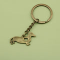 Metal Heart Dog Keychain Bag Charm Gift for Pet Lovers view 6
