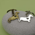 Metal Heart Dog Keychain Bag Charm Gift for Pet Lovers view 4