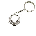 Zinc Alloy Halloween Bat Keychain Bag Charm Gift view 5
