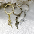 Metal Cute Summer Flamingo Keychain Bag Charm Gift view 3