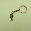 Metal Seahorse Shape Keychain Ocean Bag Charm Gift view 6