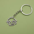 Zinc Alloy Mushroom Minimalist Keychain Bag Charm Gift view 6