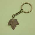 Zinc Alloy Leaf Keychain Bag Charm Gift – Antique Copper view 6