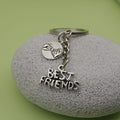 Zinc Alloy Best Friends Keychain Friendship Gift Key Ring view 4