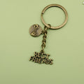 Zinc Alloy Best Friends Keychain Friendship Gift Key Ring view 6