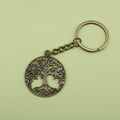 Zinc Alloy Tree Keychain Minimalist Nature Key Ring Gift view 6