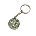 Zinc Alloy Tree Keychain Minimalist Nature Key Ring Gift view 5