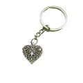 Metal Heart Butterfly Keychain Gift view 5