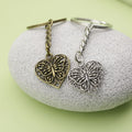 Metal Heart Butterfly Keychain Gift view 4
