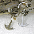 Metal Anchor Keychain Bag Charm – Antique Copper view 3