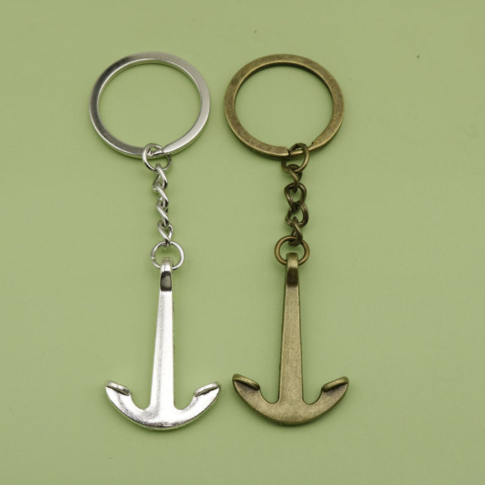 Metal Anchor Keychain Bag Charm – Antique Copper