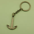 Metal Anchor Keychain Bag Charm – Antique Copper view 4