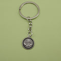 Metal Handshake Eye Keychain Bag Charm view 1