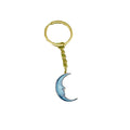 Metal Moon Keychain Bag Charm view 5