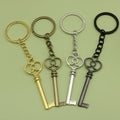 Zinc Alloy Simple Heart Shape Keychain Bag Charm Gift Accessory view 1