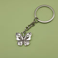 Metal Minimalist Butterfly Keychain Bag Charm Gift Accessory view 6