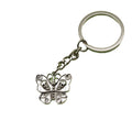 Metal Minimalist Butterfly Keychain Bag Charm Gift Accessory view 5
