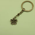 Zinc Alloy Minimalist Flower Keychain For Bag Charm Gift view 6